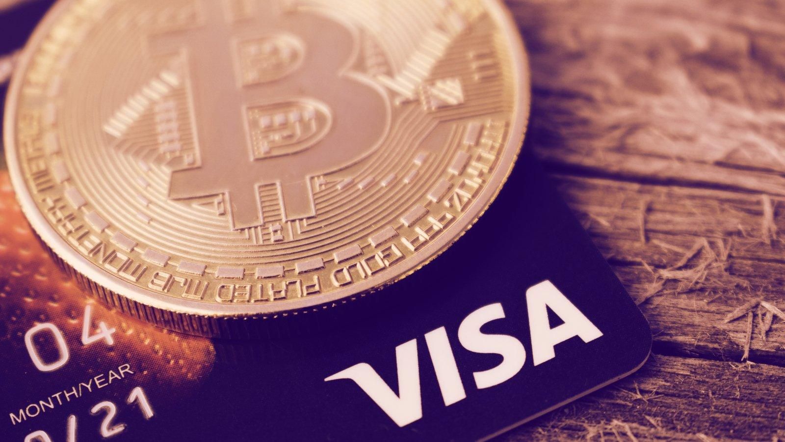 Visa позволит криптовалютные платежи Visa позволит криптовалютные платежи