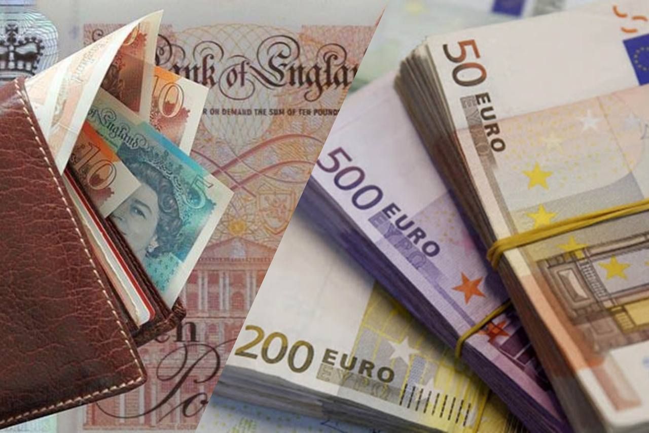 Курс євро та фунта до долара - валюти обвалились до рекордного максимуму щодо долара Курс євро та фунта до долара - валюти обвалились до рекордного максимуму щодо долара