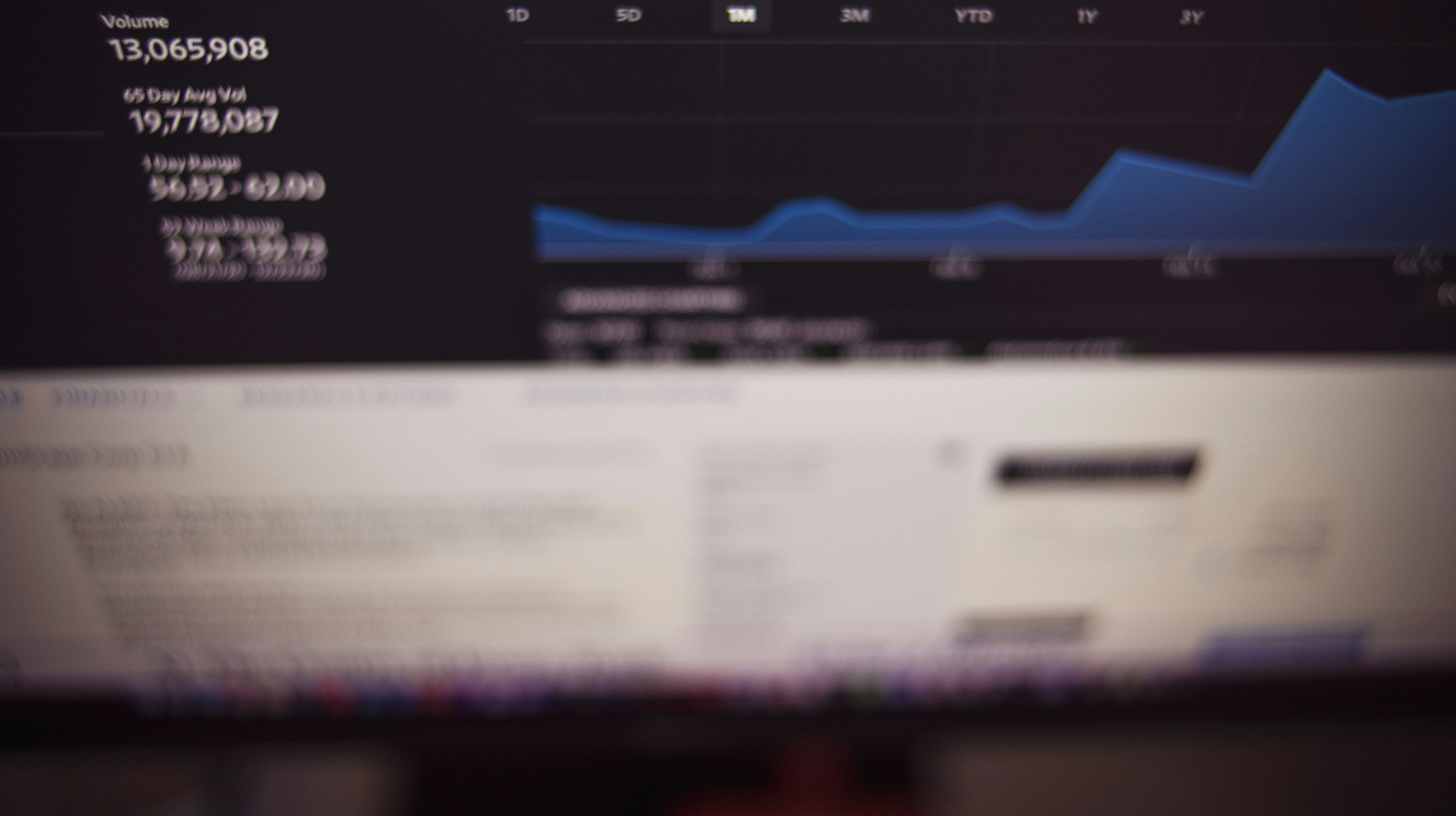 Падение акций Падение акций