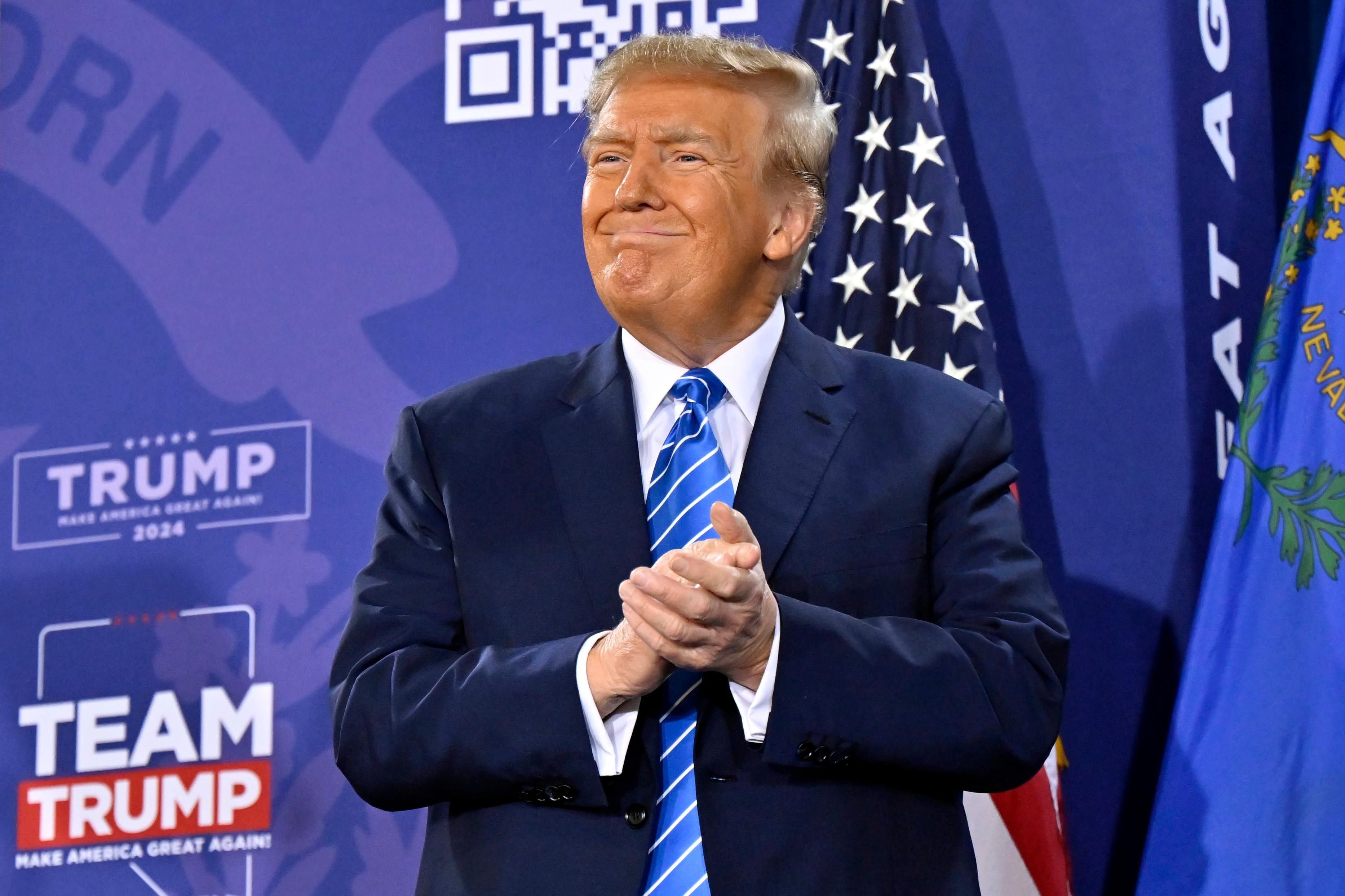 Акции компании Трампа стремительно выросли в цене Акции компании Трампа стремительно выросли в цене