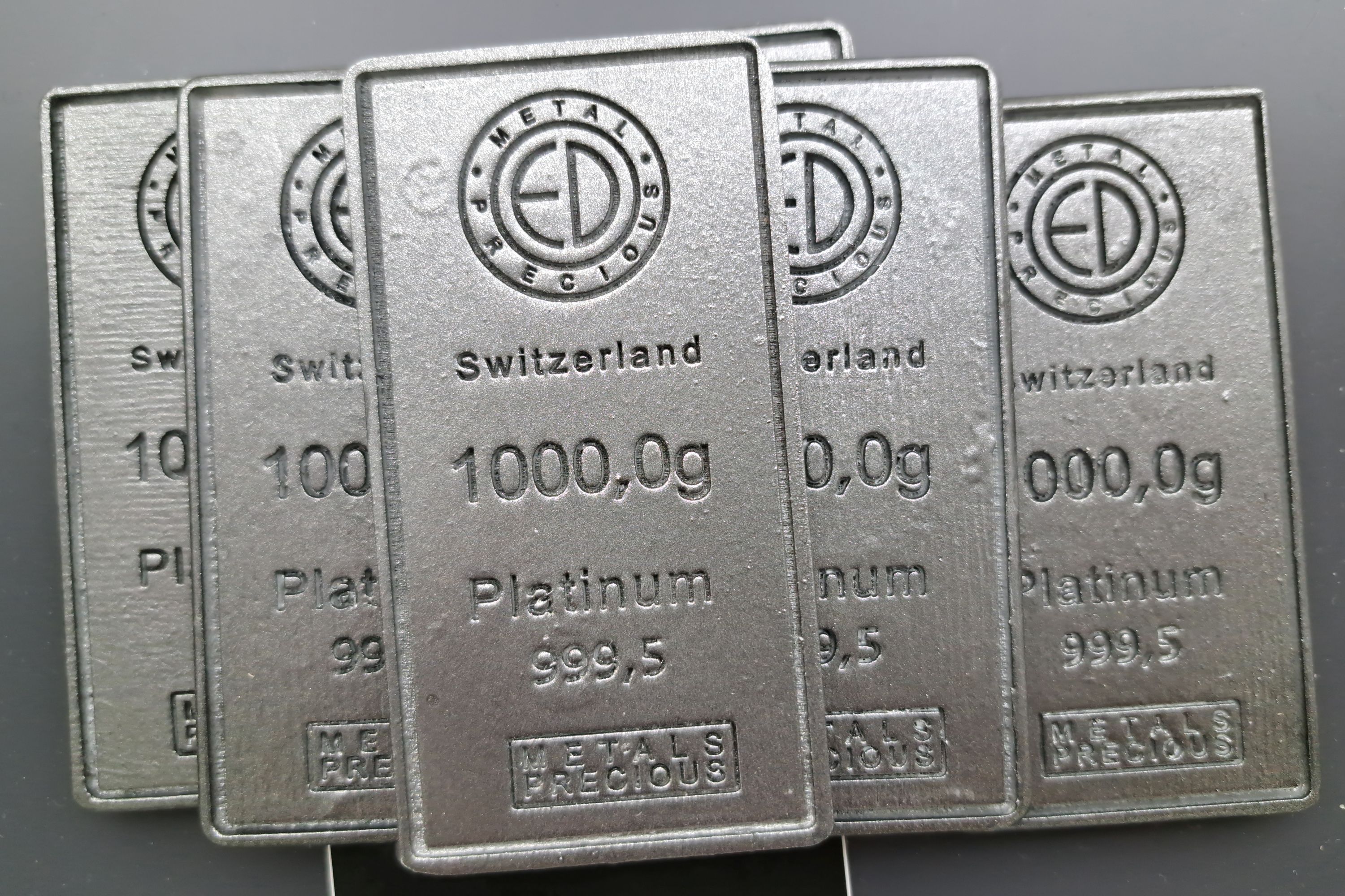 Злитки платини Злитки платини