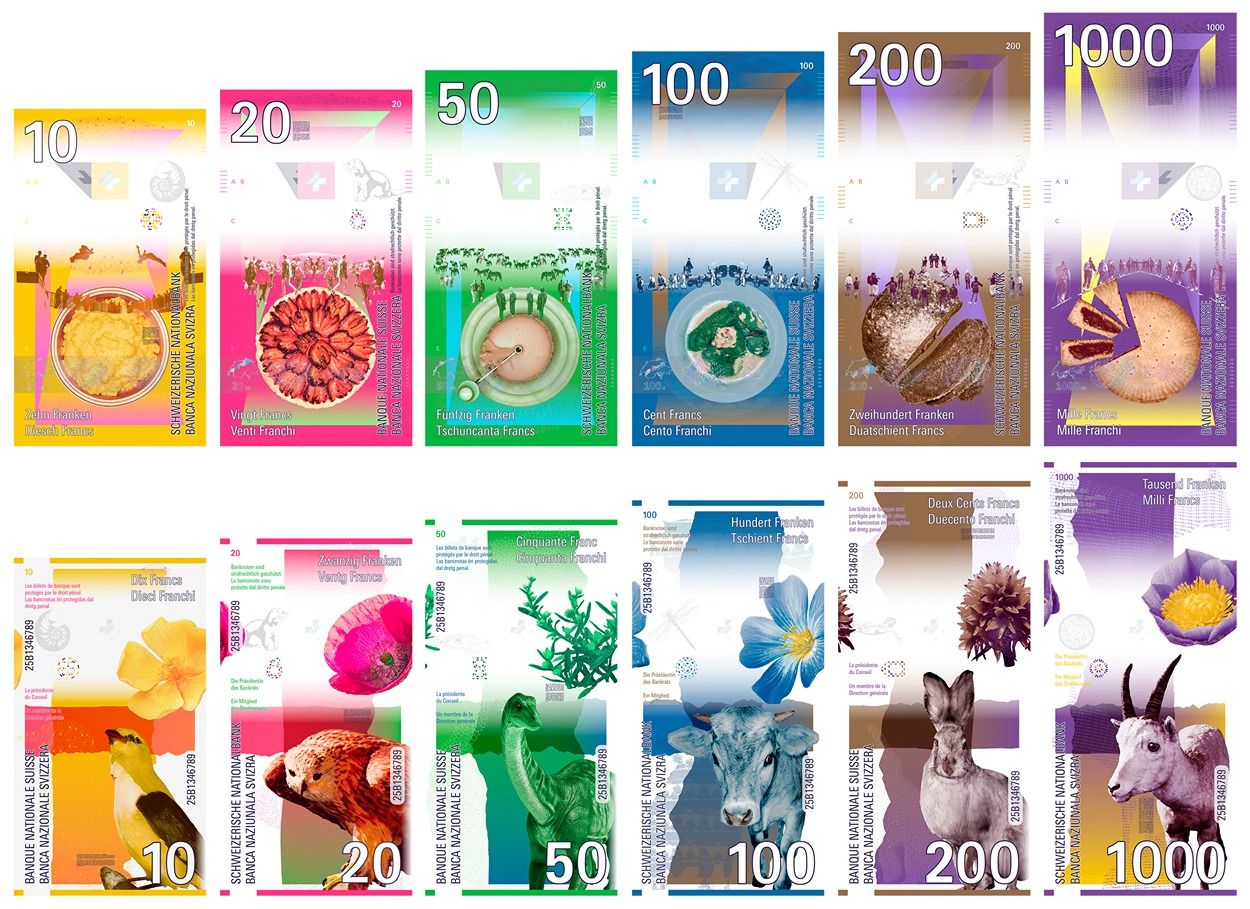 Невероятная красота: как будут выглядеть новые деньги Швейцарии - Финансы Невероятная красота: как будут выглядеть новые деньги Швейцарии - Финансы
