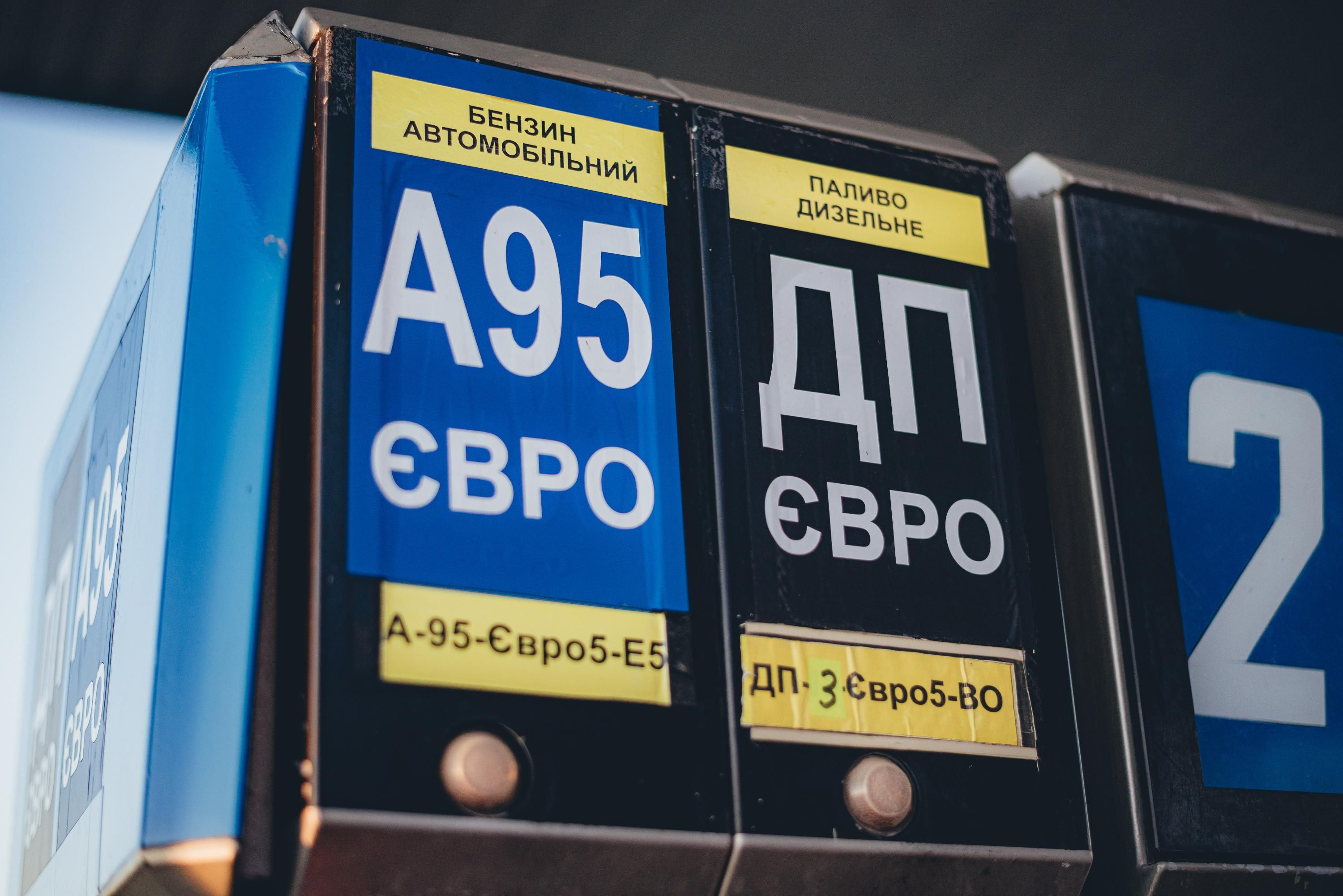 Ціни на АЗС