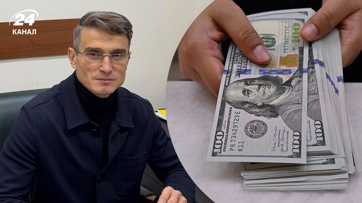 Член совета НБУ Василий Фурман, доллары
